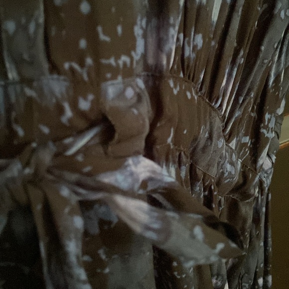 3X Melissa McCarthy Rhythm Blues Maxi Dress with Drawstring Tie Belt - Picture 7 of 17